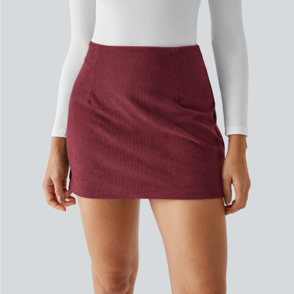 Halara High Waisted Corduroy Skirt Bundle